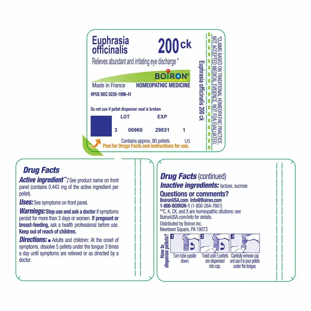 Product image for Euphrasia Officinalis 200ck.
