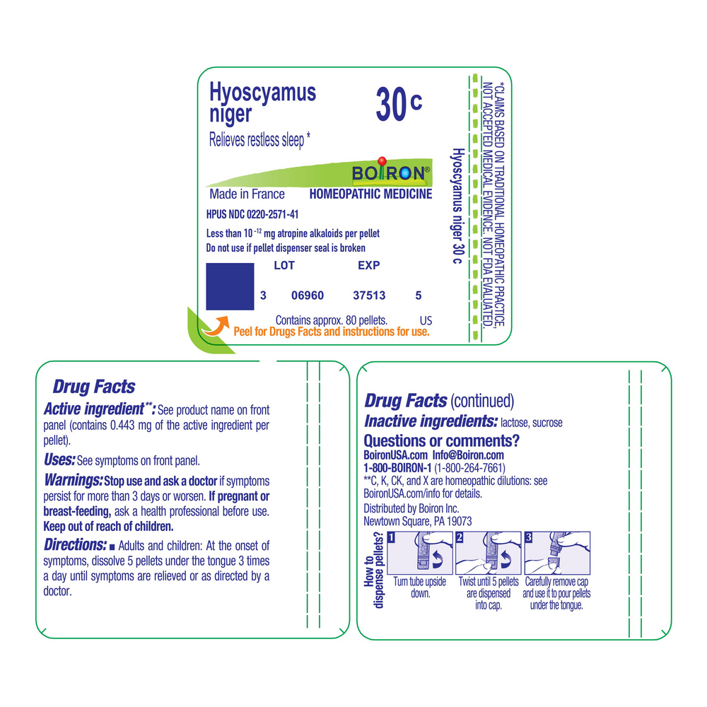 Product image for Hyoscyamus Niger 30c.