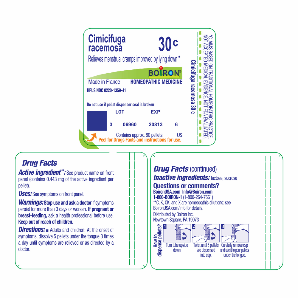 Product image for Cimicifuga Racemosa 30c.