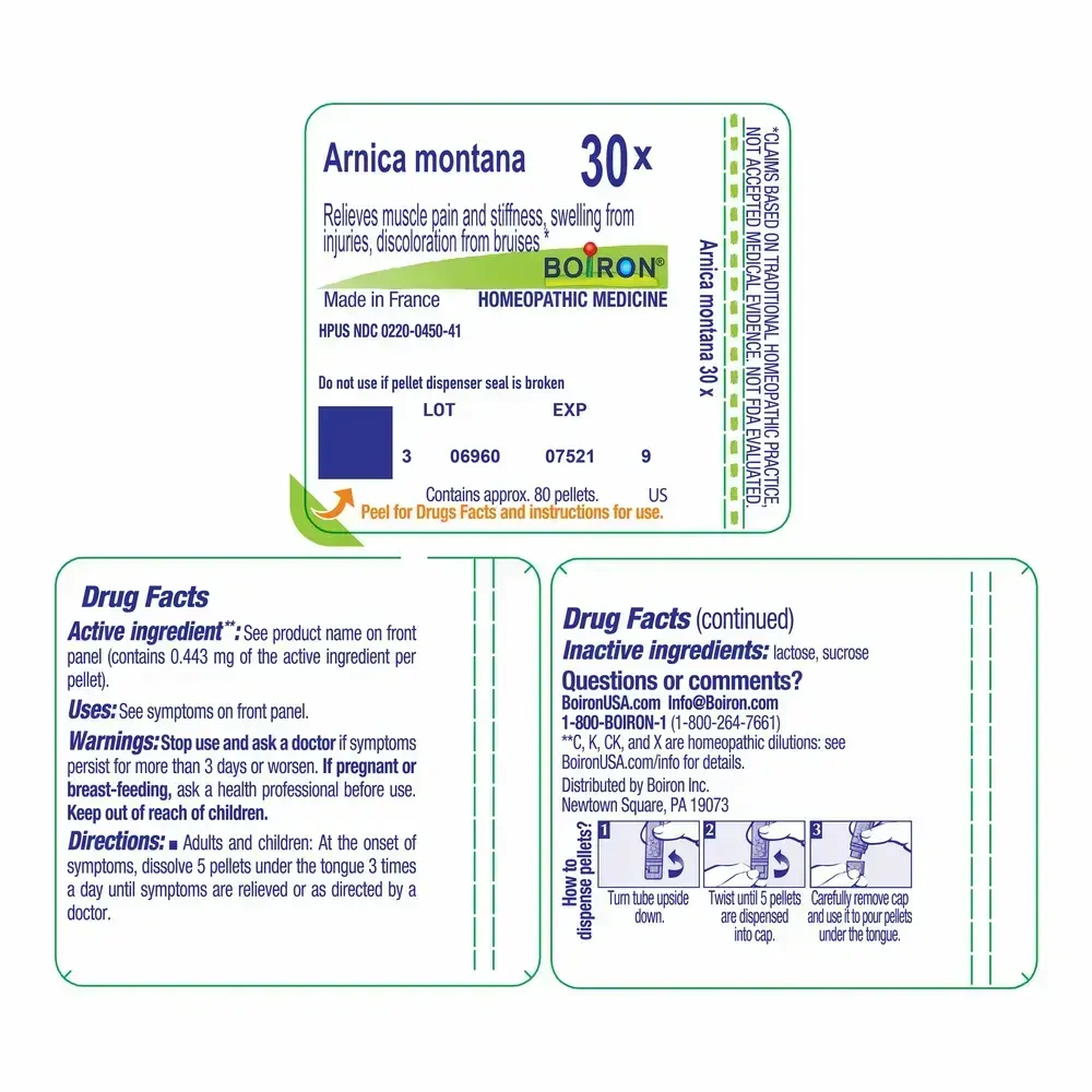 Product image for Arnica Montana 30x.