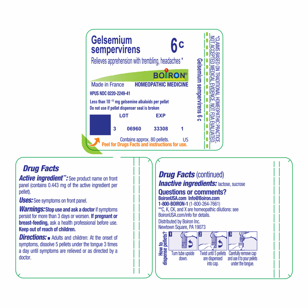Product image for Gelsemium Sempervirens 6c.
