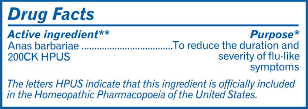 Product image for Oscillococcinum.