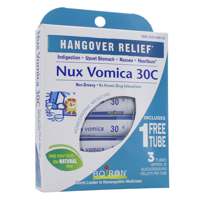 Nux Vomica 30C Bonus Care Pack 3 Pack