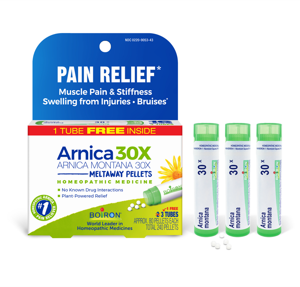 Product image for Arnica 30x Bonus Care Pack.