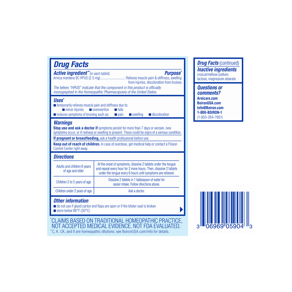 Product image for Arnicare Tablets.