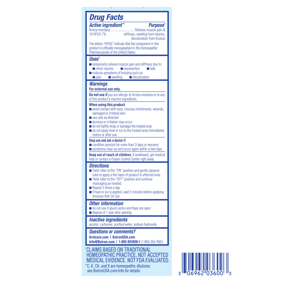 Product image for Arnicare Roll-On (metal roller).