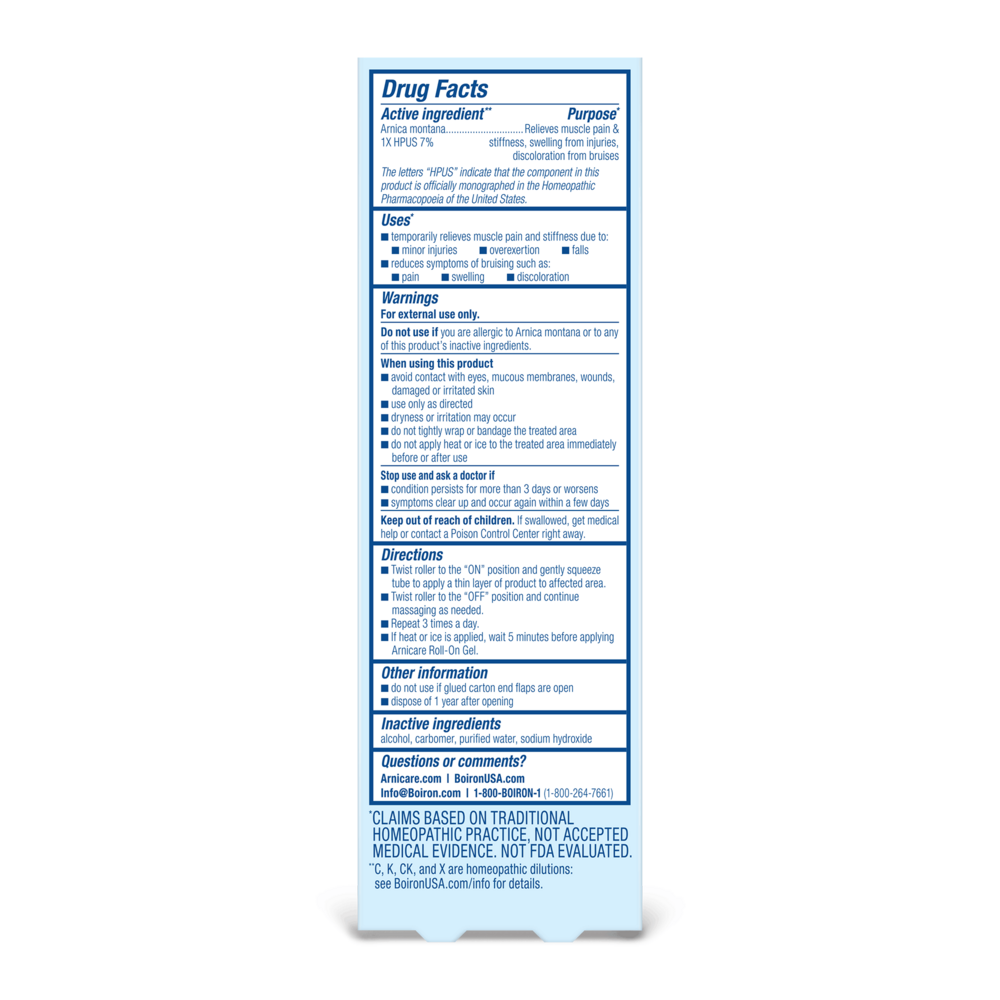 Product image for Arnicare Roll-On (metal roller).