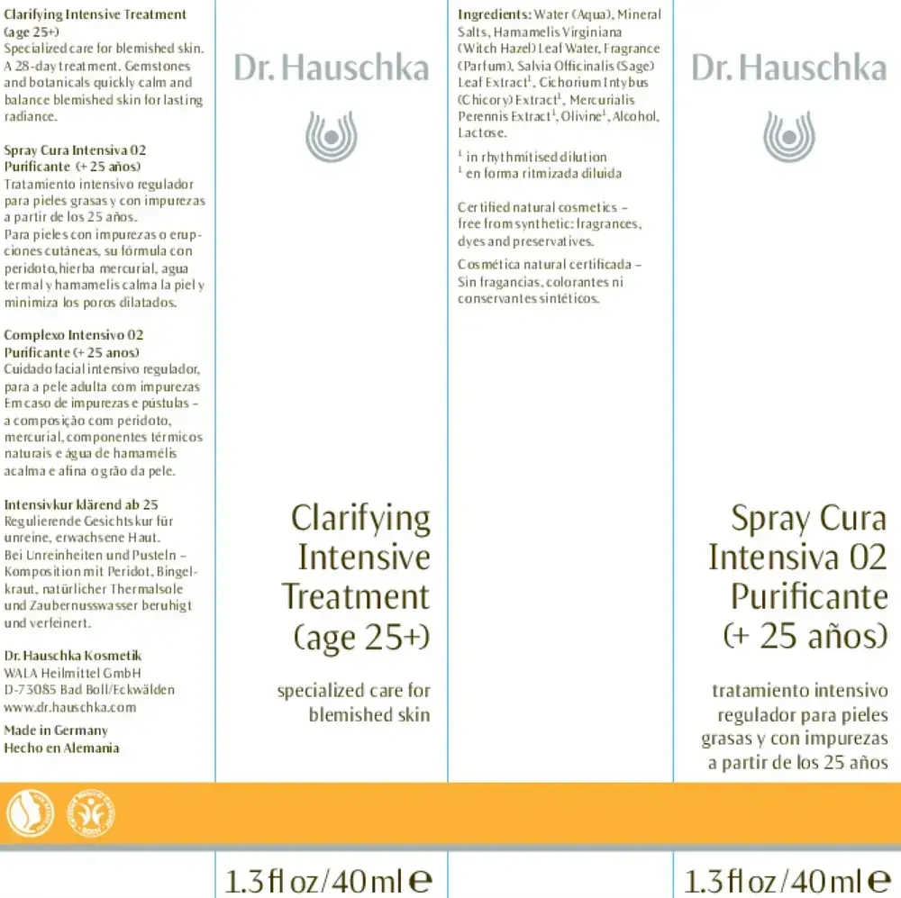 Product image for Clarifying Intensive Treatment 25+.