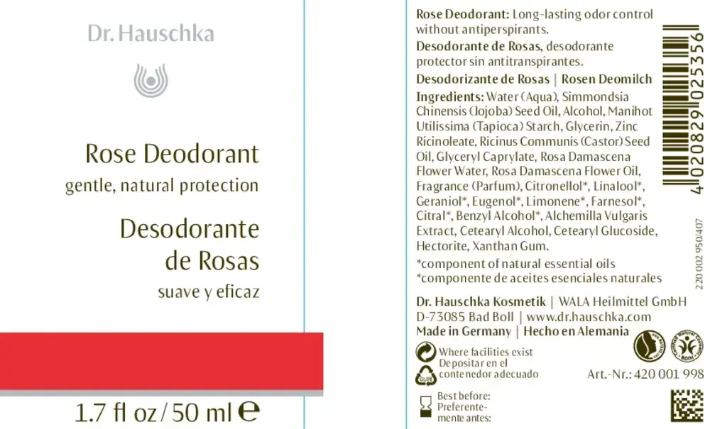 Product image for Rose Deodorant.