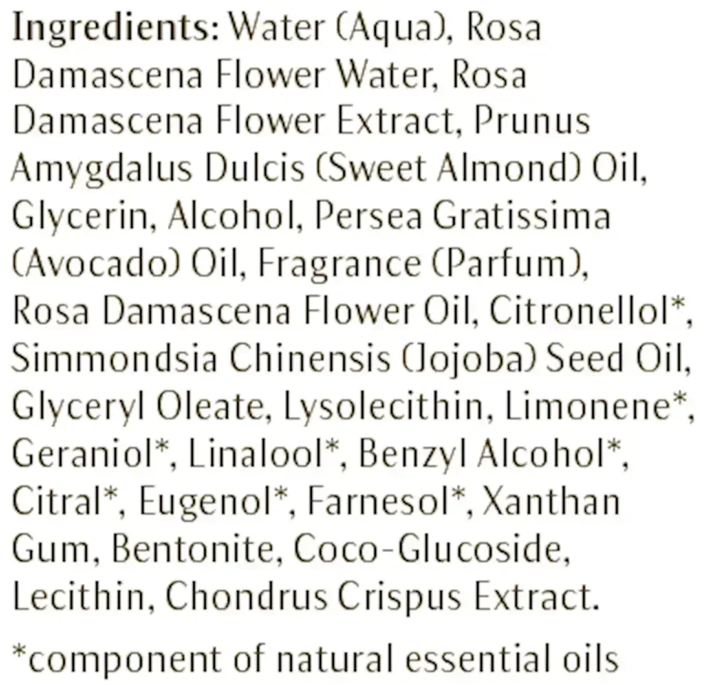 Product image for Rose Nurturing Bath Essence.