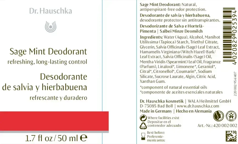 Product image for Sage Mint Deodorant.