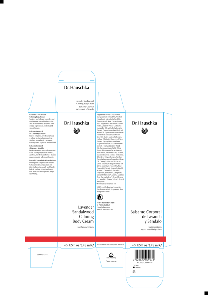 Product image for Lavender Sandalwood Calming Body Cream.