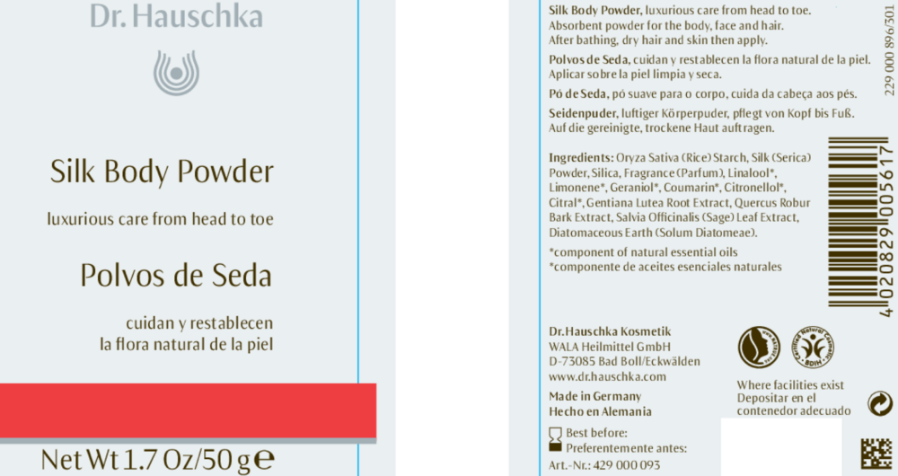 Product image for Silk Body Powder.