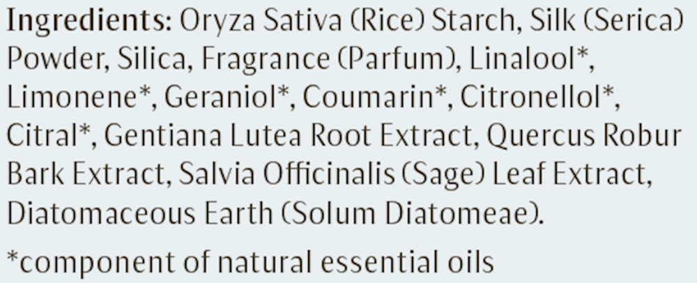 Product image for Silk Body Powder.