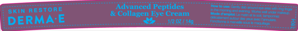 Product image for Advanced Peptides &amp; Collagen Eye Cream.