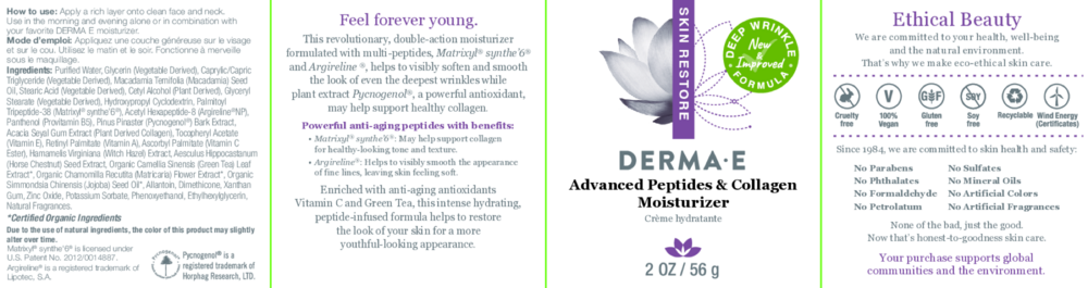 Product image for Advanced Peptides &amp; Collagen Moisturizer.