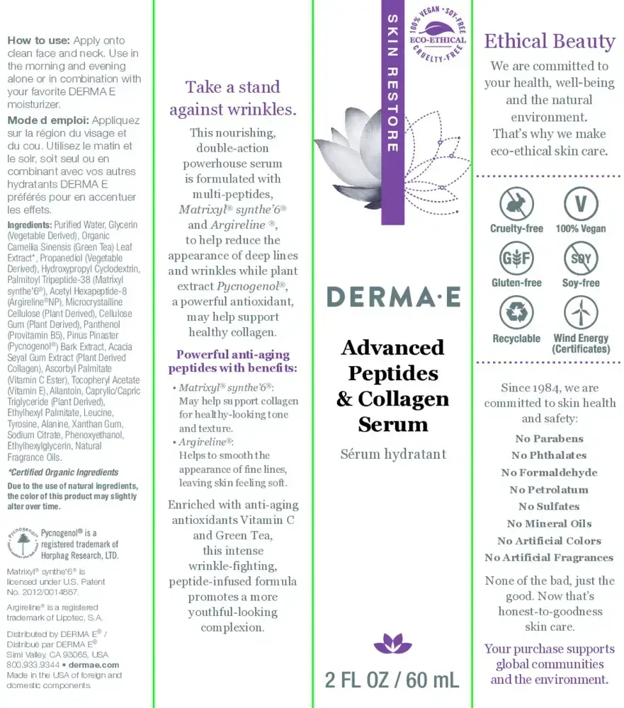 Product image for Advanced Peptides &amp; Collagen Serum.