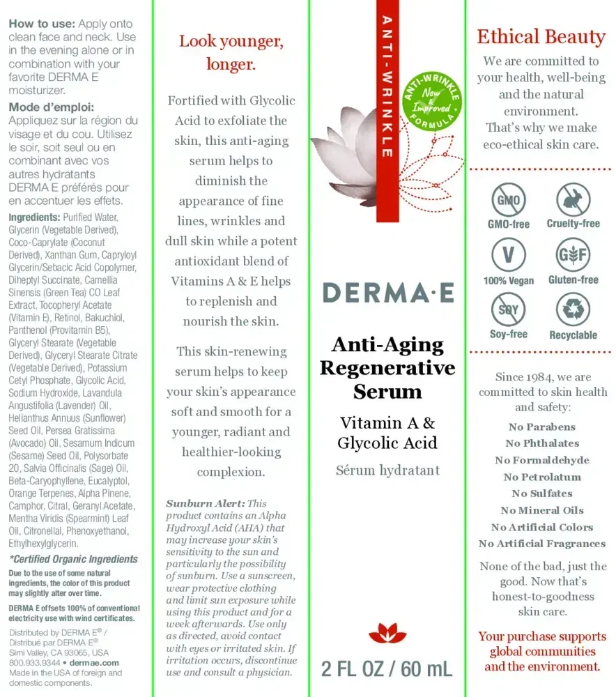 Product image for Anti Aging Regenerative Serum.
