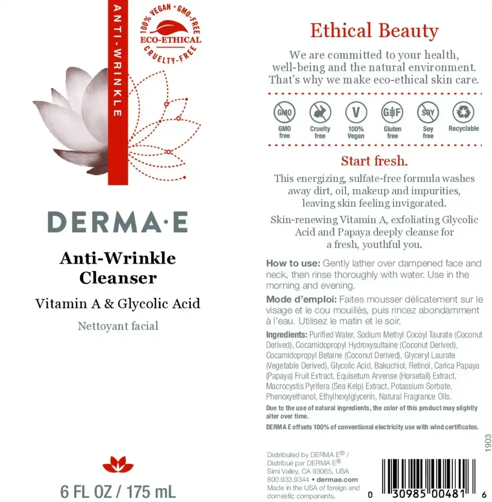 Product image for Anti Wrinkle Cleanser.