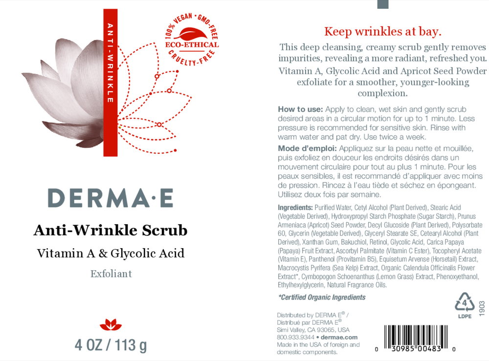 Product image for Refining Vitamin A Glycolic Scrub.