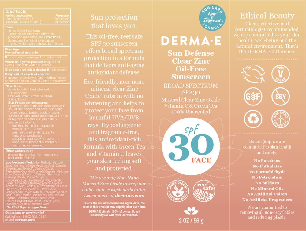 Product image for Sun Defense Clear Zinc Sunscreen SPF30.