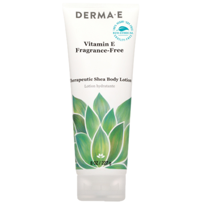 Vitamin E Fragrance-Free Therapeutic Shea 8 Ounces