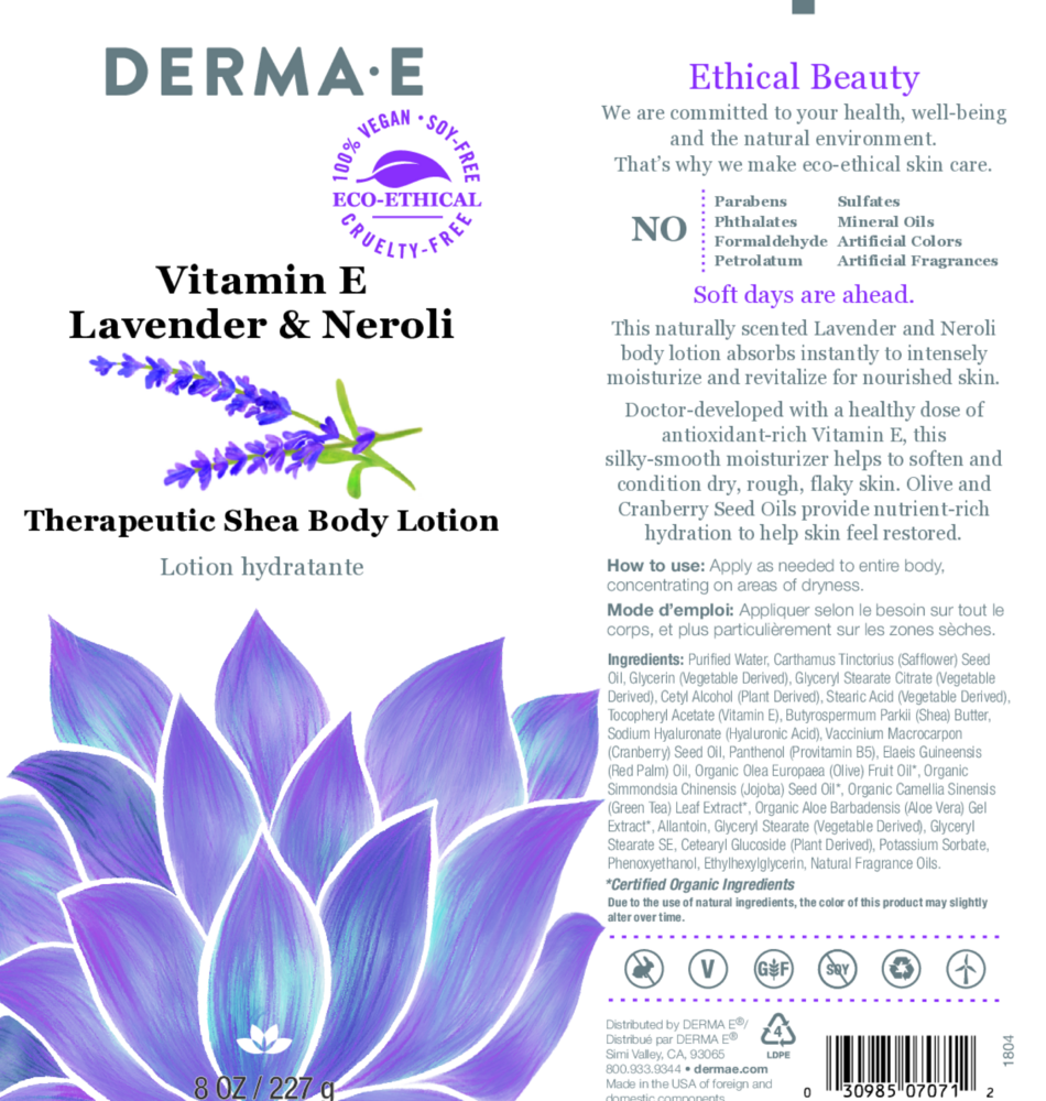 Product image for Vitamin E Lavender &amp; Neroli Therapeutic.