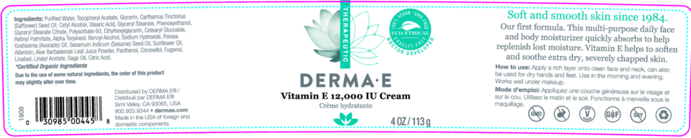 Product image for Vitamin E 12,000 IU Crème.