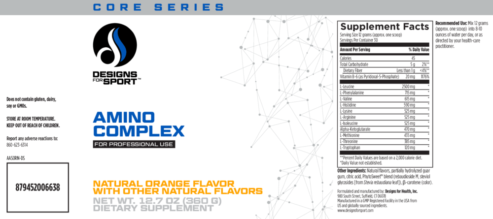 Product image for Amino Complex Natural Orange.