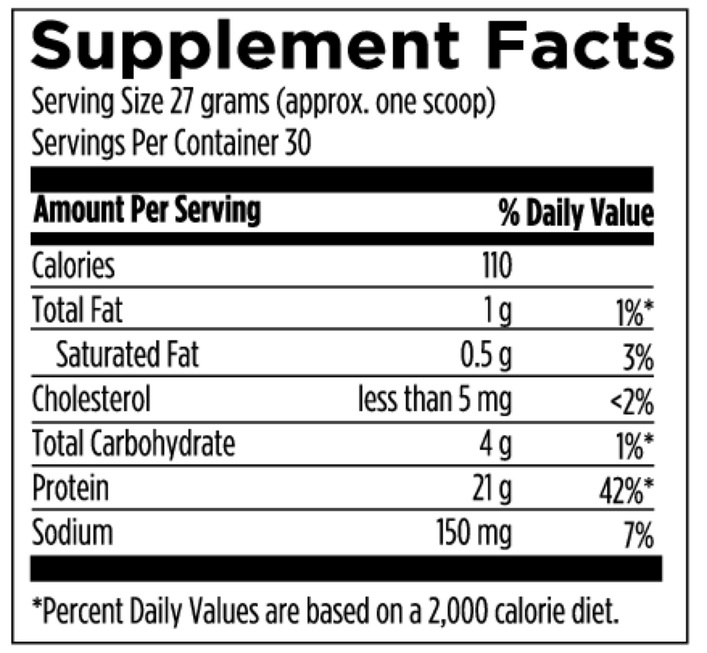 Product image for Grass-Fed Beef Protein Powder, Vanilla.