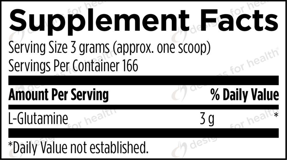 Product image for Glutamine Powder.