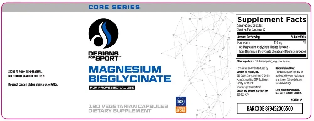 Product image for Magnesium Bisglycinate.