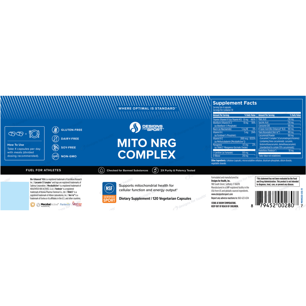 Product image for Mito NRG Complex.