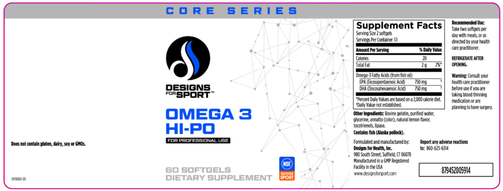 Product image for Omega 3 Hi-Po.