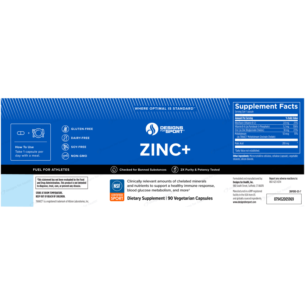 Product image for Zinc+.