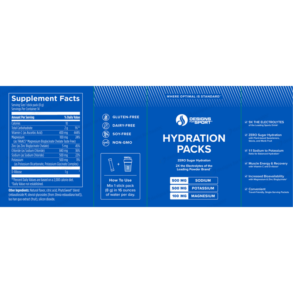 Product image for Hydration Packs.
