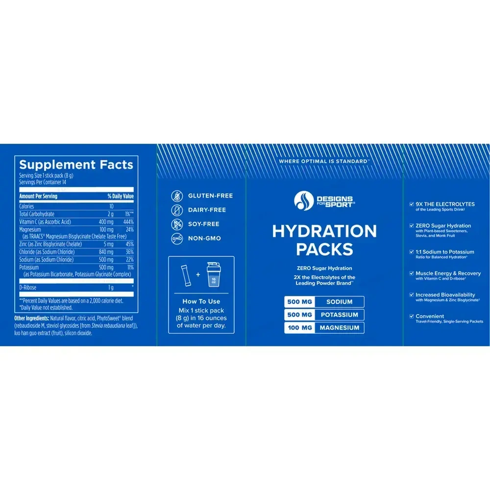 Product image for Hydration Packs.