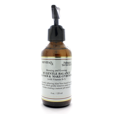 AV Gentle Balance Cleanser and Makeup Remover 4 Ounces