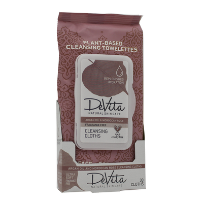 DeVita Cleansing Cloths 30 pack