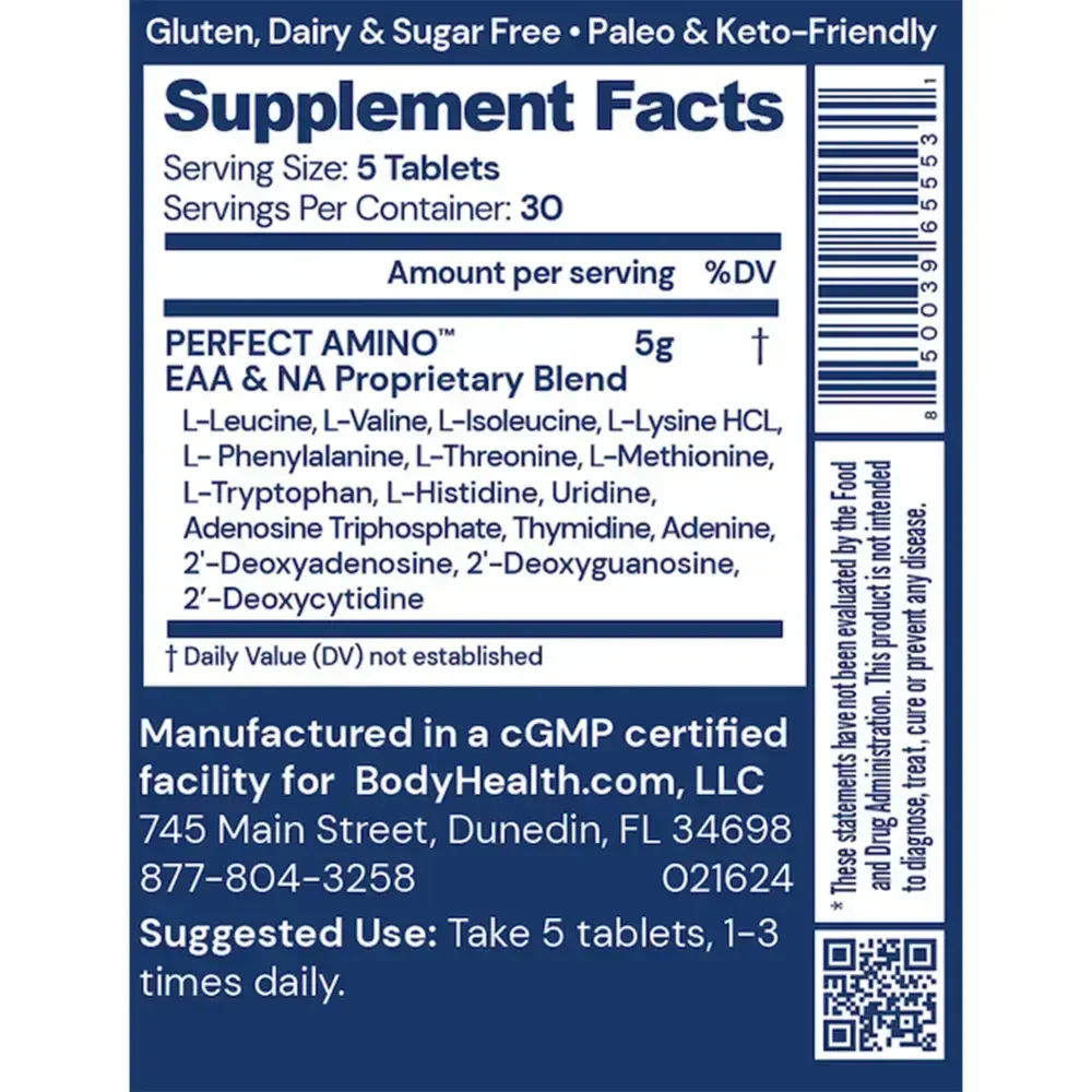 Product image for Perfect Amino Tablet.