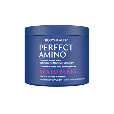 PerfectAmino Powder, Mixed Berry 197.4 Grams
