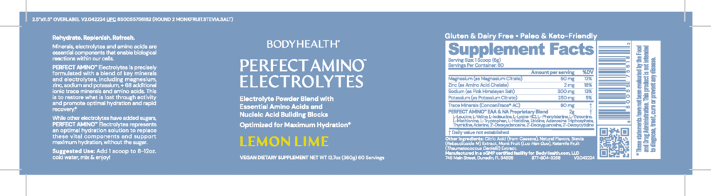 Product image for PerfectAmino Electrolytes, Lemon Lime.