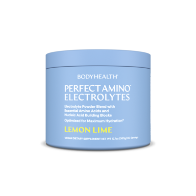 PerfectAmino Electrolytes, Lemon Lime 360 Grams PerfectAmino Electrolytes, Lemon Lime 360 Grams