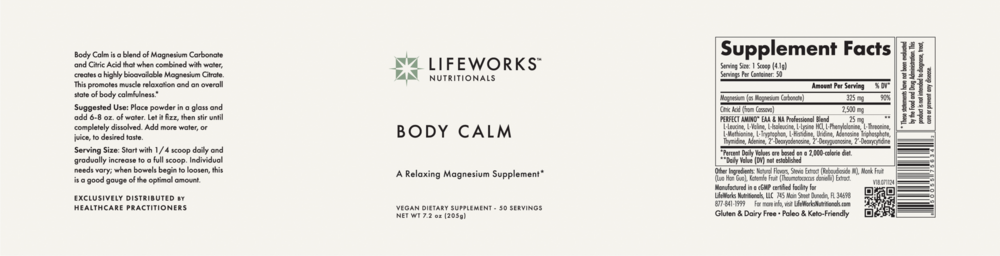 Product image for Body Calm.