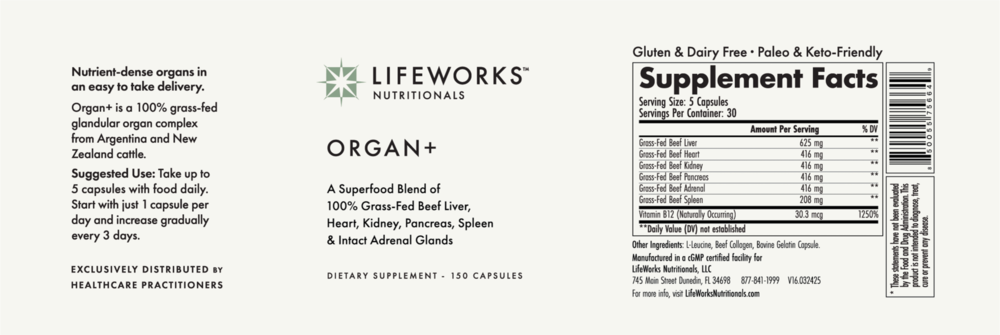 Product image for Organ +.