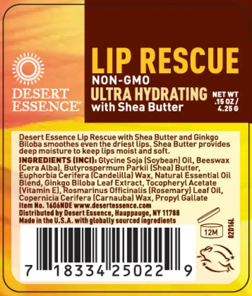 Product image for Shea Butter Lip Rescue.