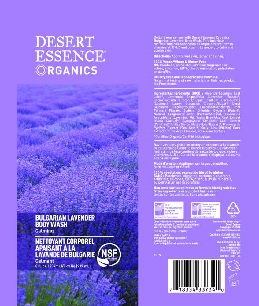Product image for Bulgarian Lavender Body Wash.