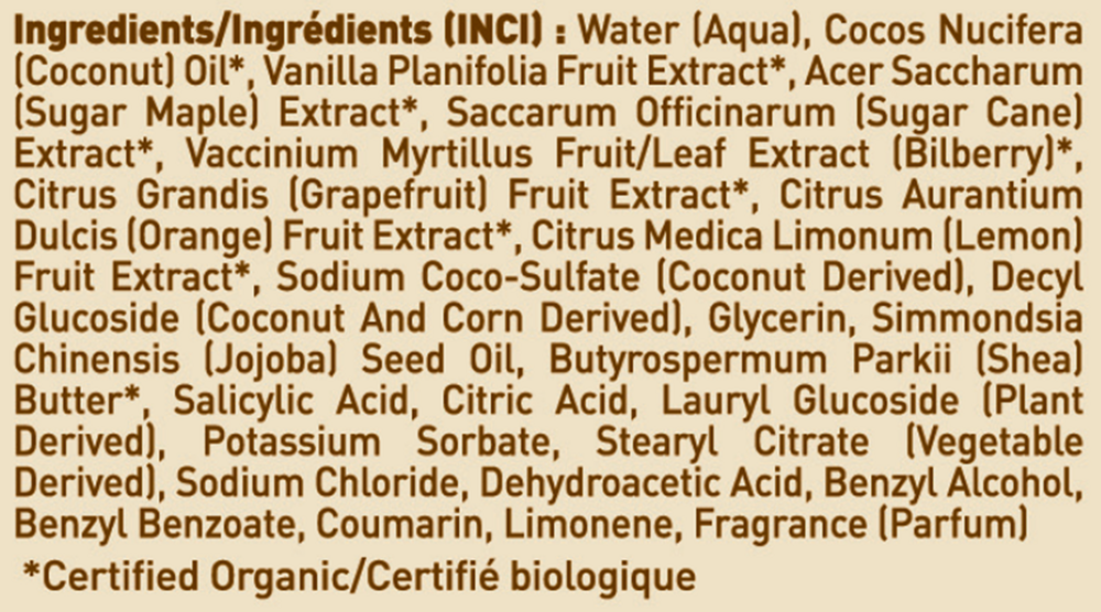 Product image for Coconut Body Wash.