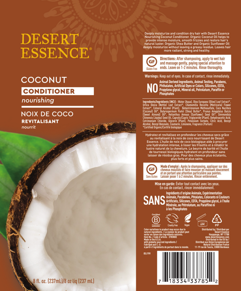 Product image for Coconut Conditioner.