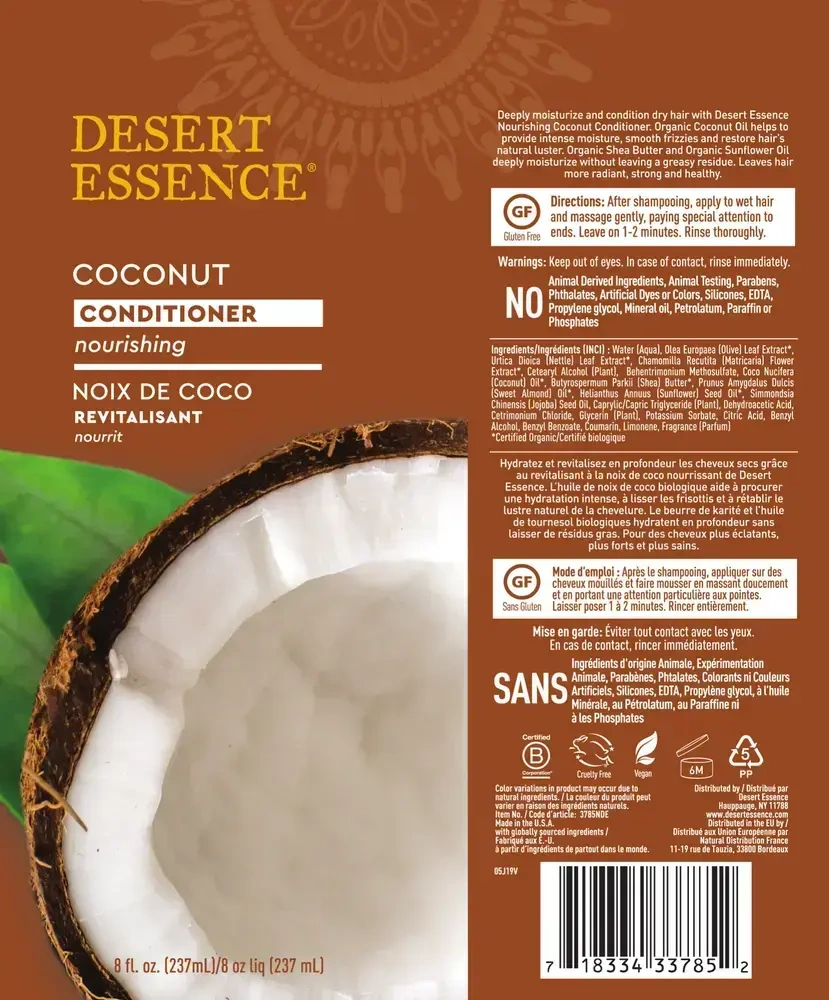 Product image for Coconut Conditioner.